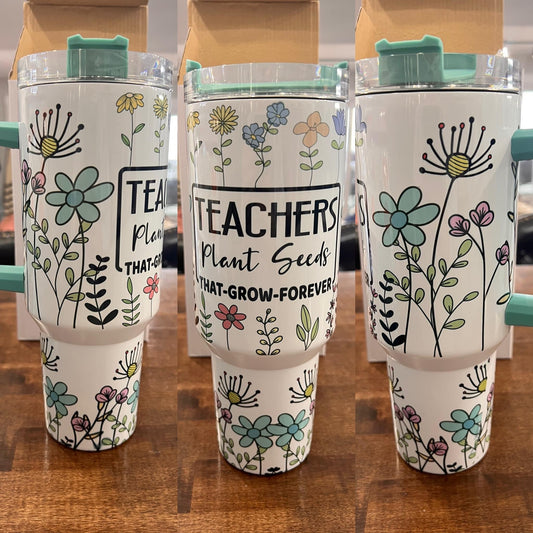 Teacher Steel Tumbler 40oz