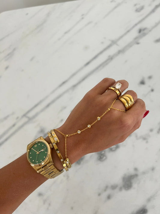 HOOKED ON YOU Bentley 18K gold Bracelet/ring