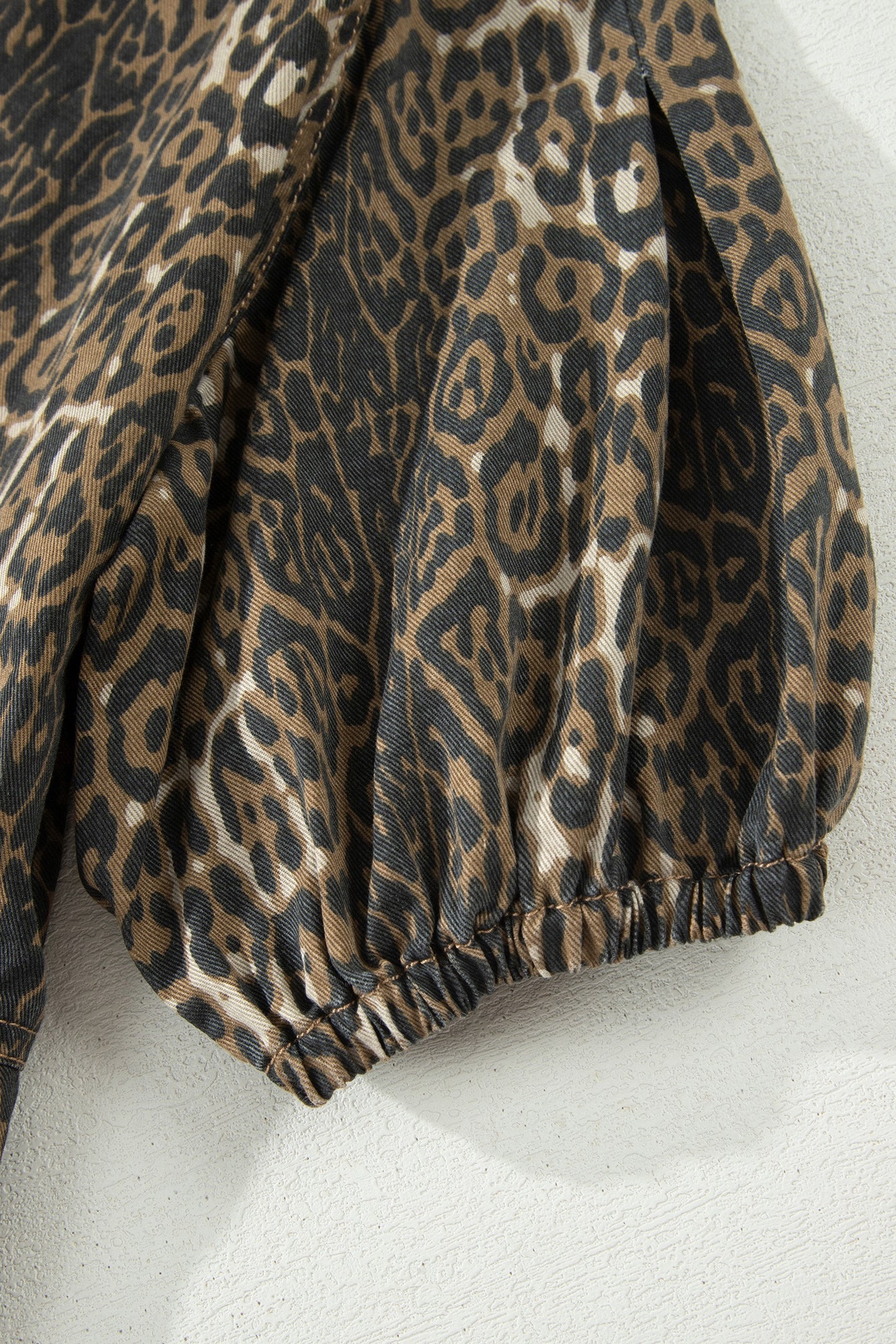 Carazy Denim N Leopard Dress