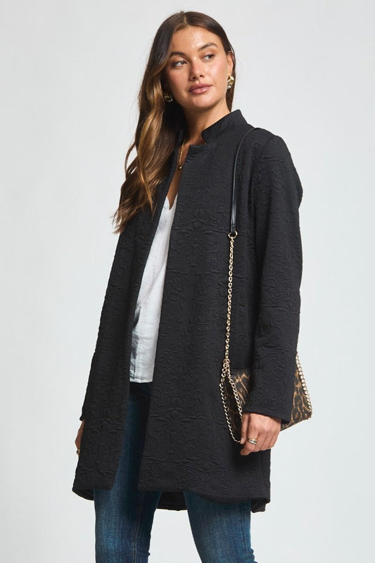 Dear Scarlett Jacquard Coat