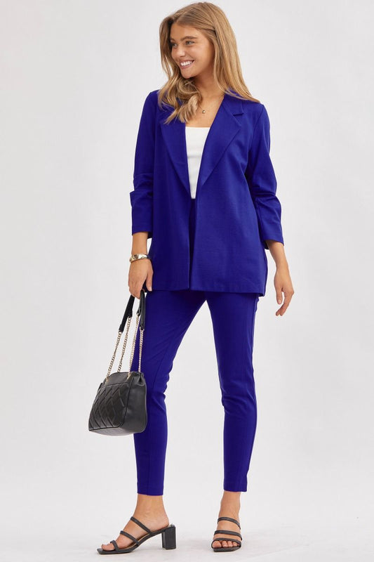 Dear Scarlet 3/4 Sleeve Blazer