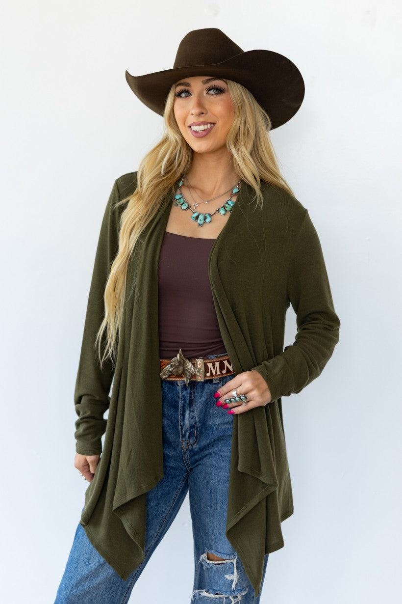 Andree Waterfall Cardi
