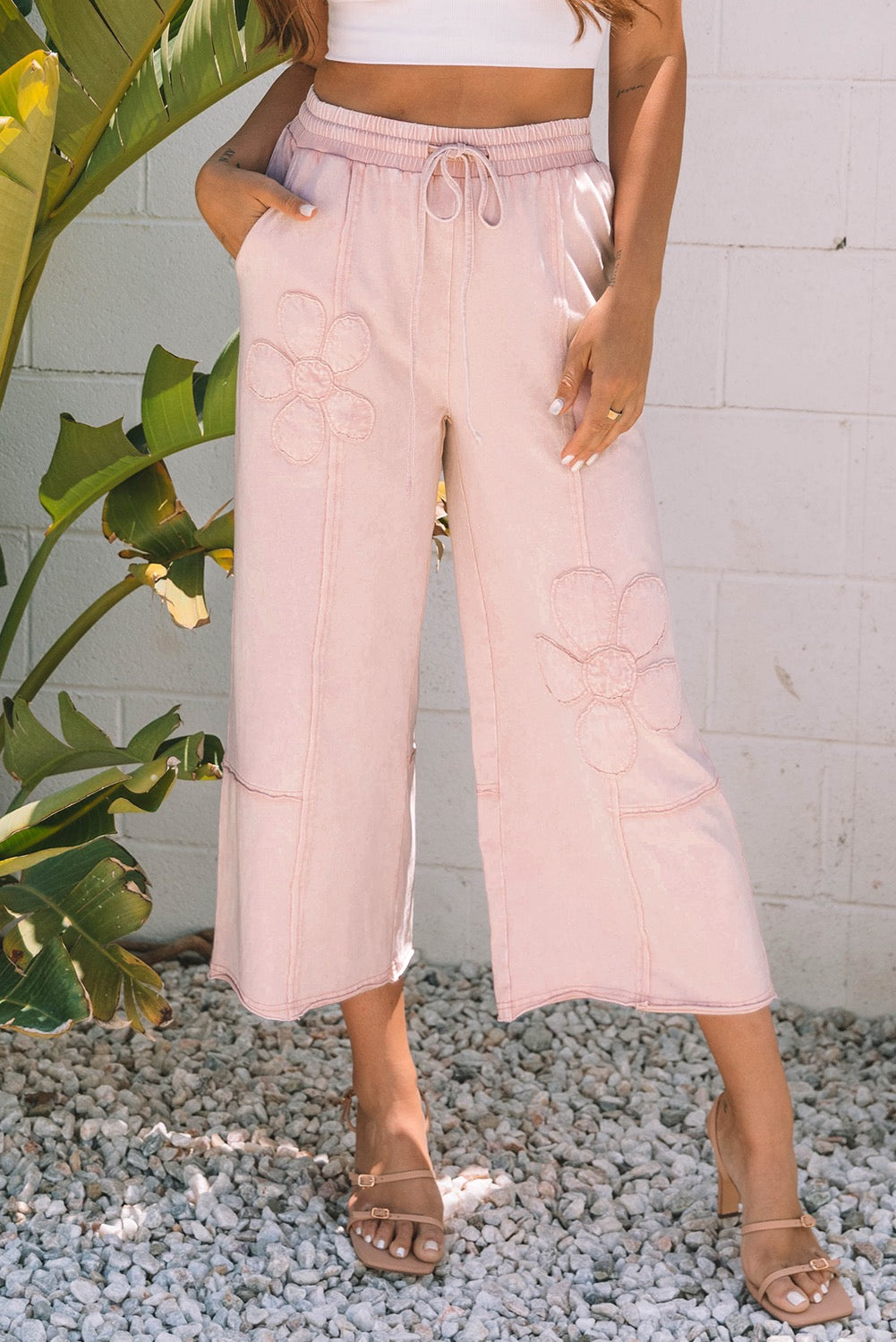 Floral Casual Pants