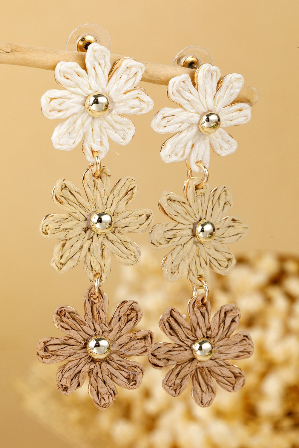 Floral Stud Earrings