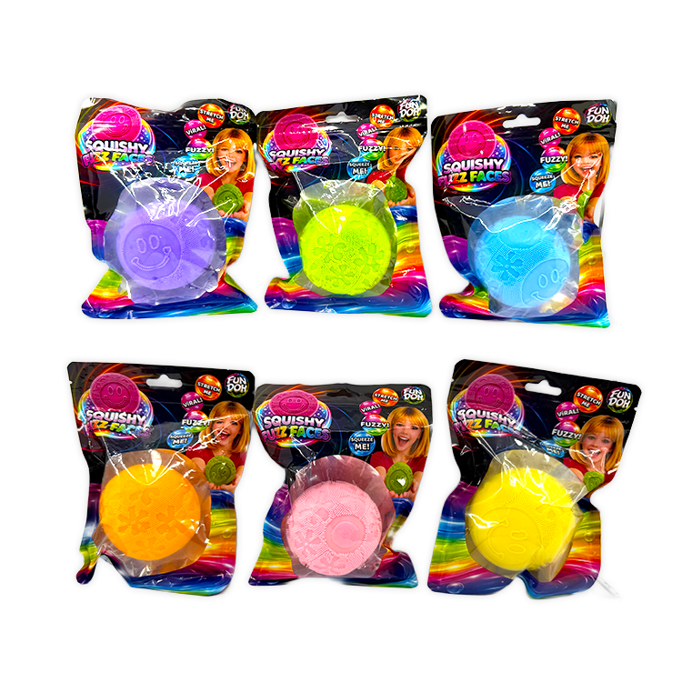 Fun Doh Fuzzy Face Squishy SHIPS OCT 20th