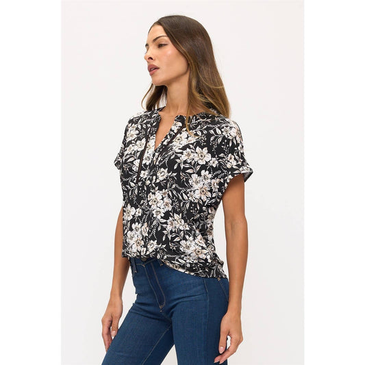 FLORAL PRINT DOLMAN