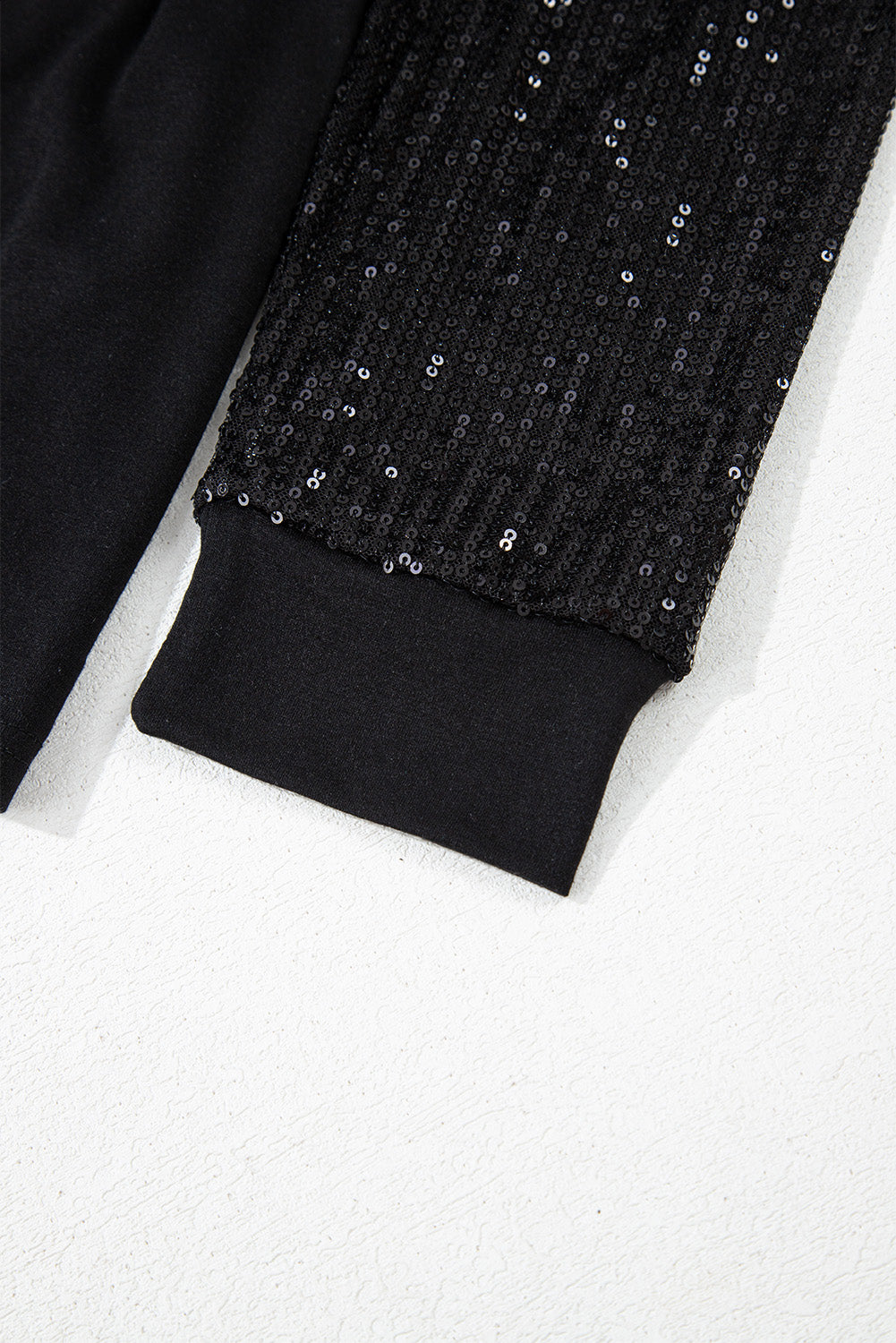 Black Sequin Sale Top