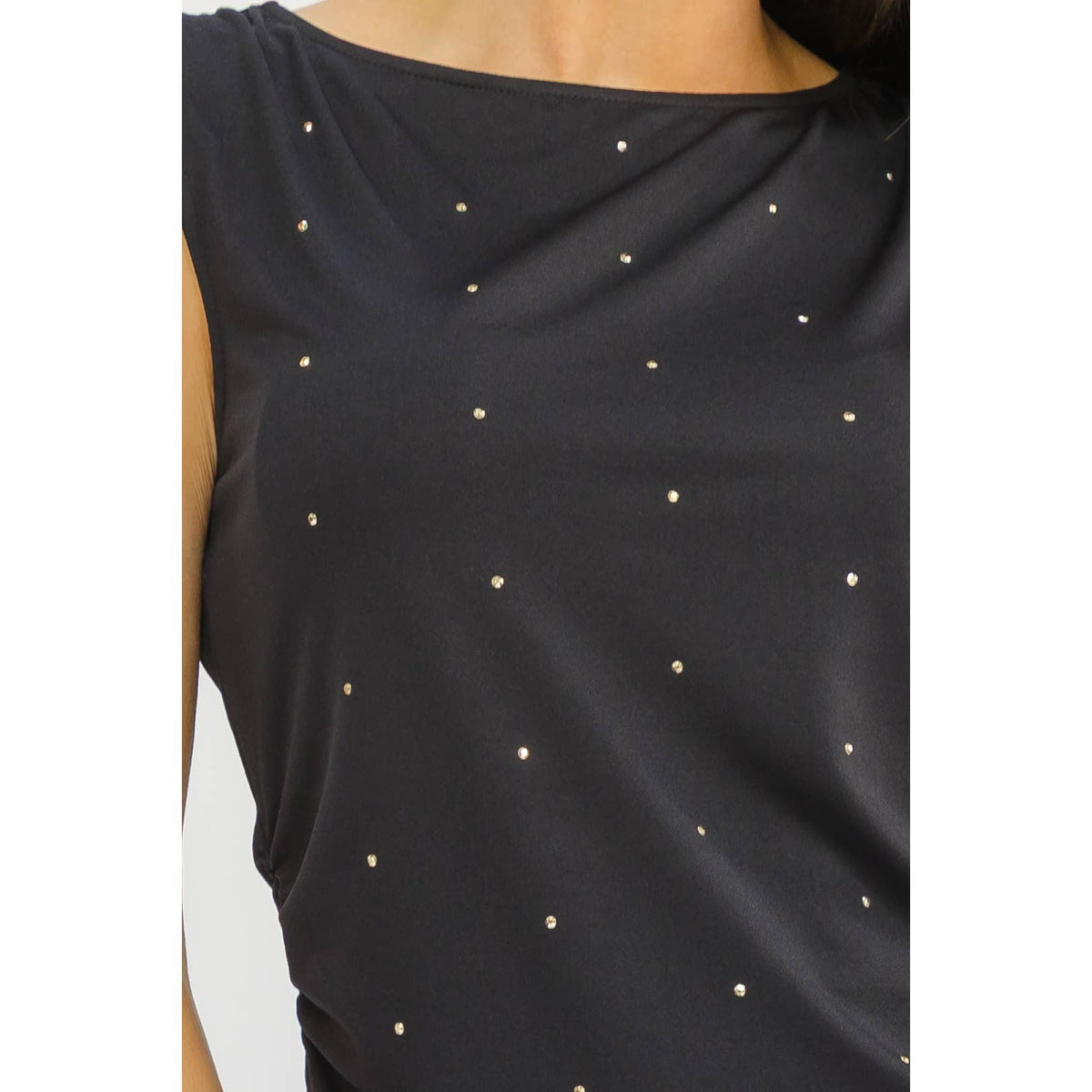 STUD SLEEVELESS TANK