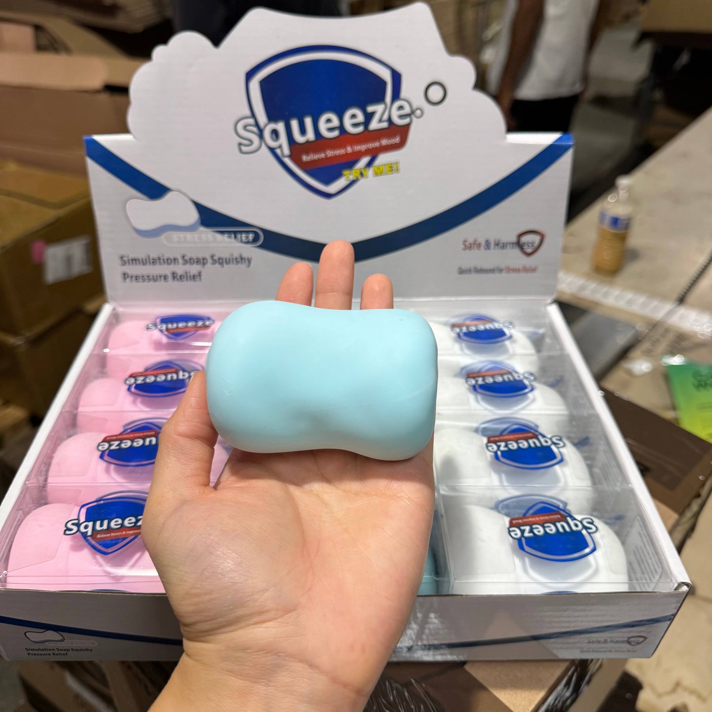 Crackling Crunchy Soap Bar Squishy