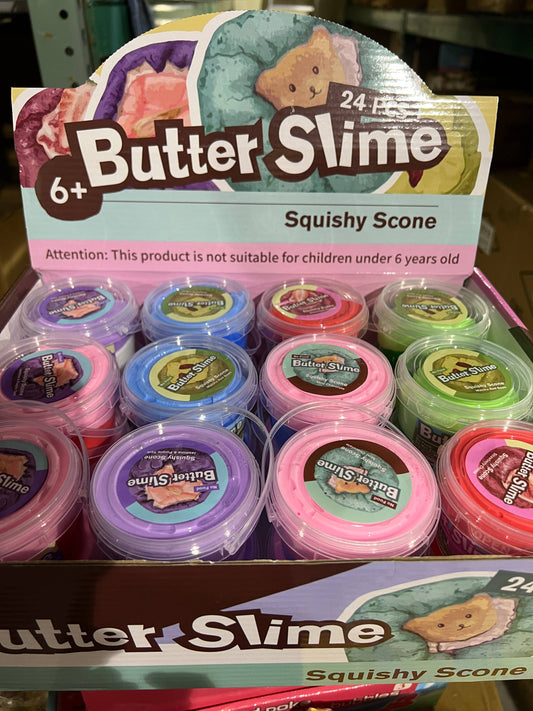 Butter Slime Squishy Scone