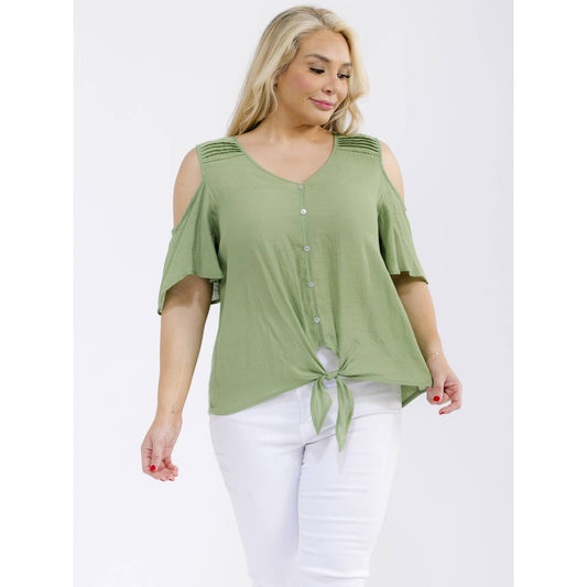 Curvy Coastal Top