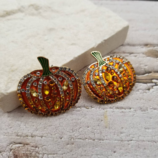 Halloween Fall Pumpkin Earring