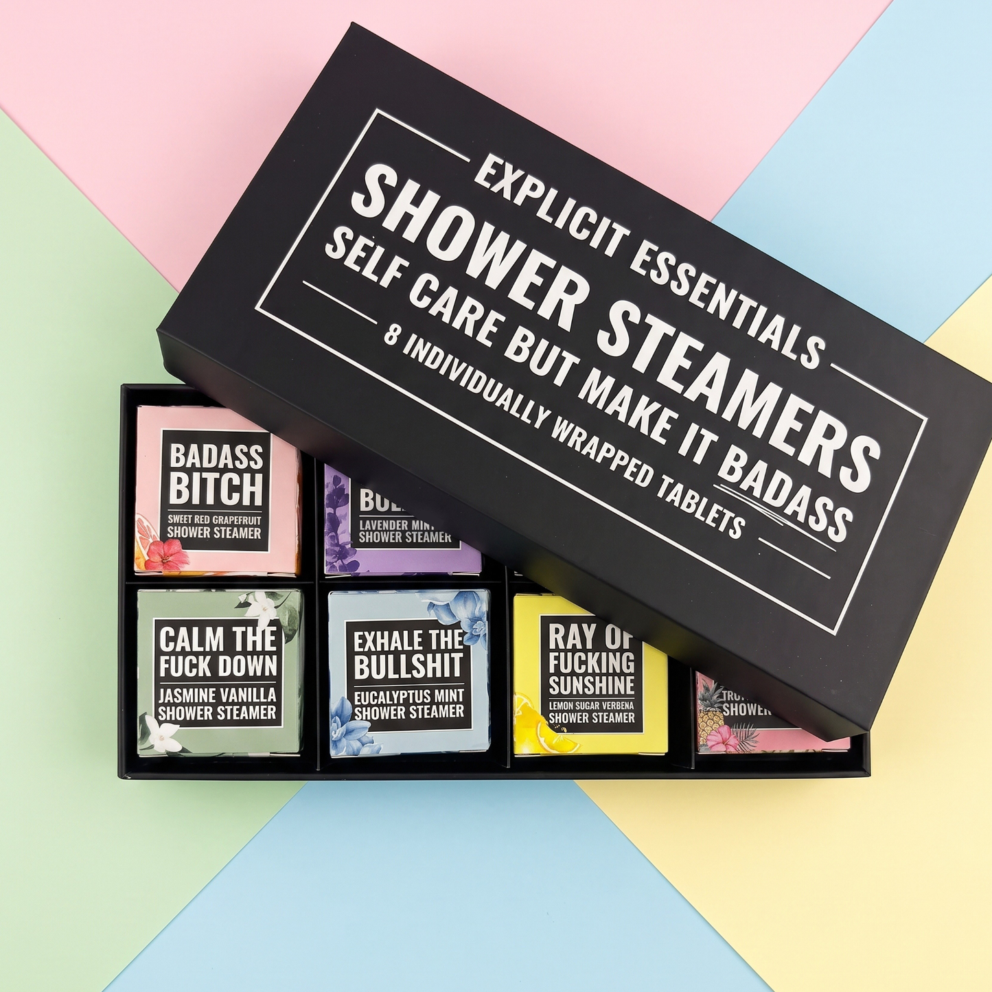 Shower Steamer EXPLICIT Sample Gift Box Set