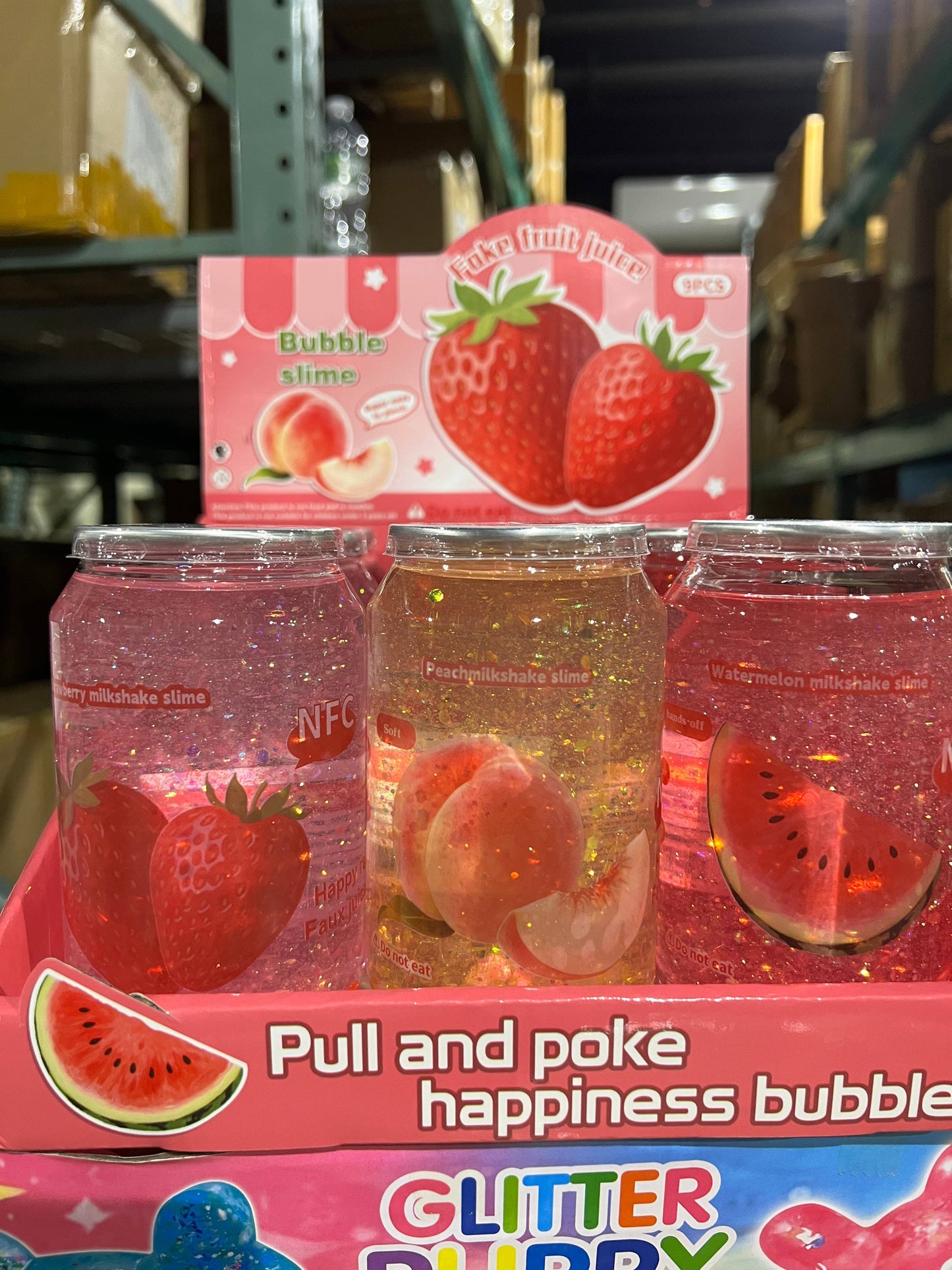 Mixed Fruit Juice Bubble Slime