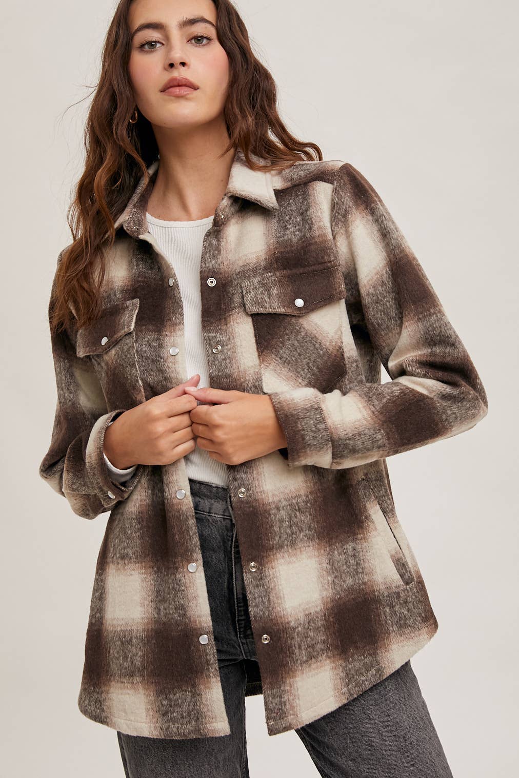 FLANNEL SHACKET W/ POCKETS