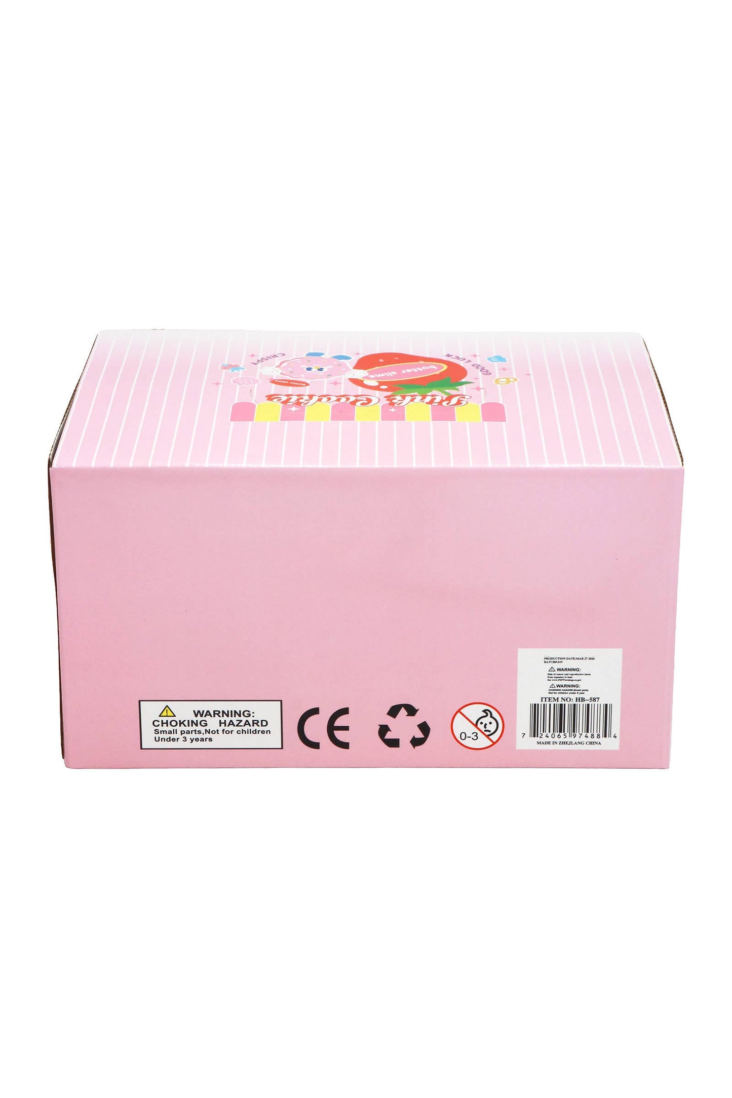 Pink Cookie Two-Tone Matte Butter Slime Jar EST Arrival Mid Aug