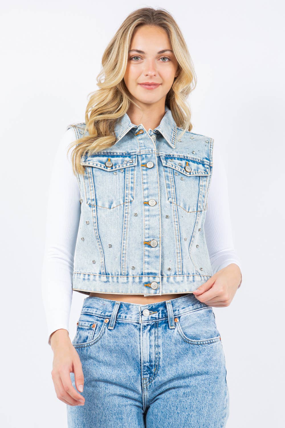 Iconic Denim Vest