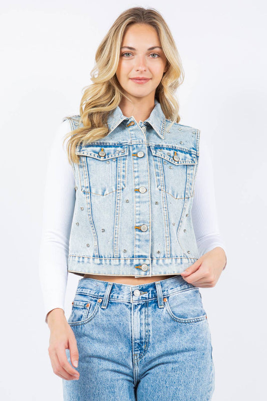 Iconic Denim Vest