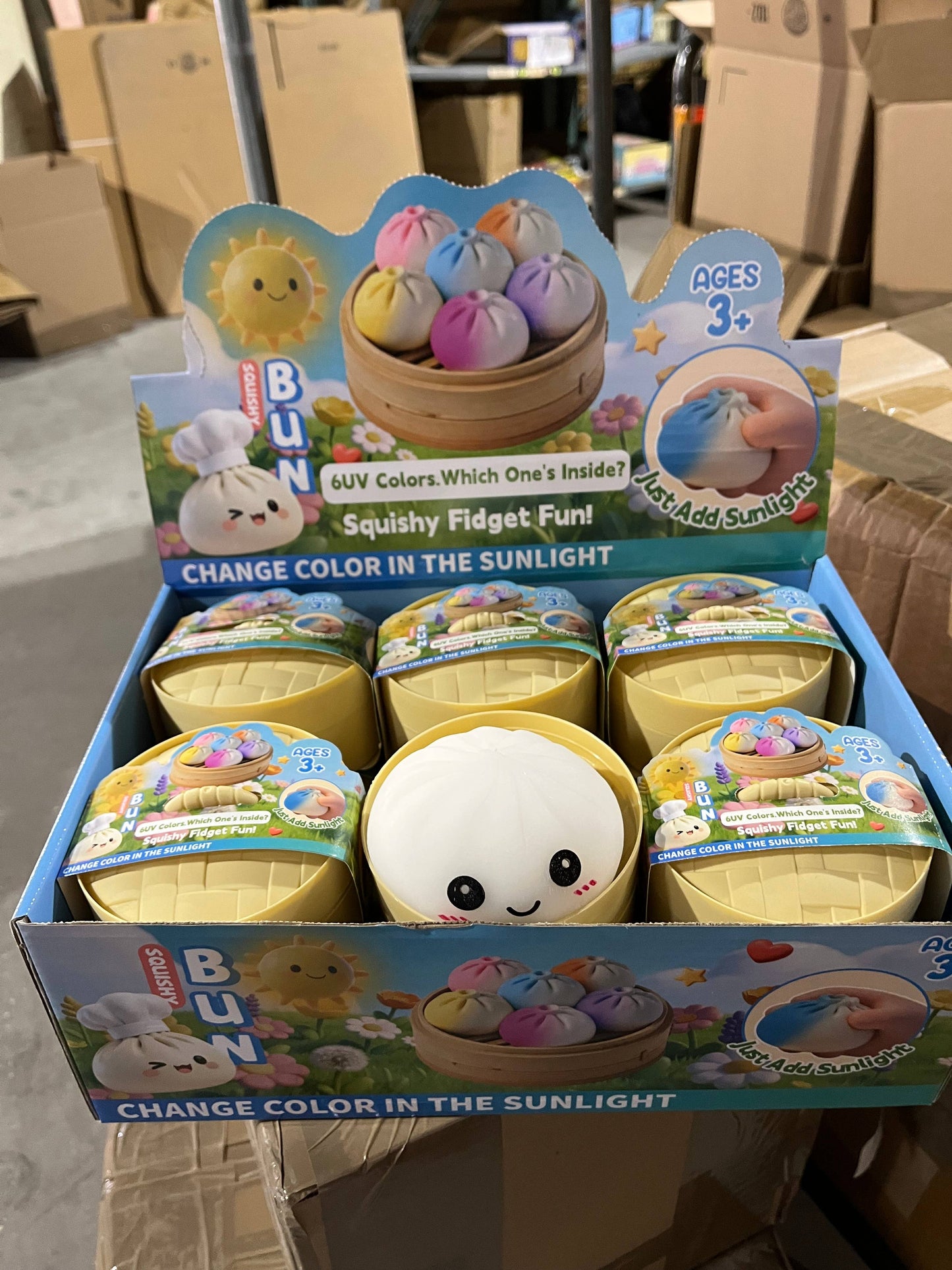 UV Sunlight Color Changing Dumpling Toy | HOT | A106