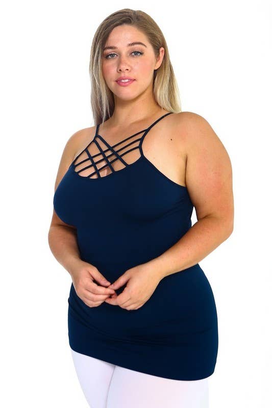 Yelete Curvy Seamless Triple Criss-Cross