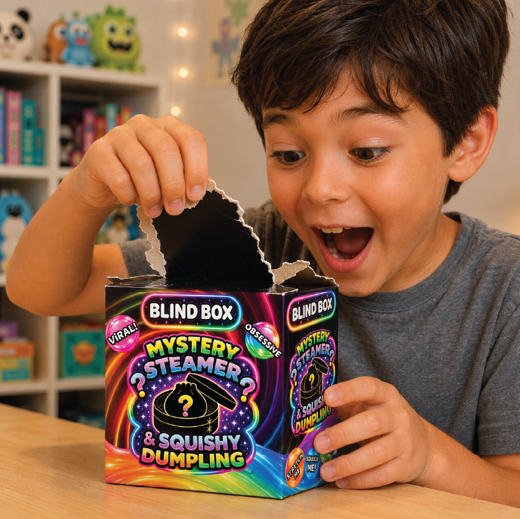 Fun Doh BLIND BOX Squishy Steamer Dumpling VIRAL-