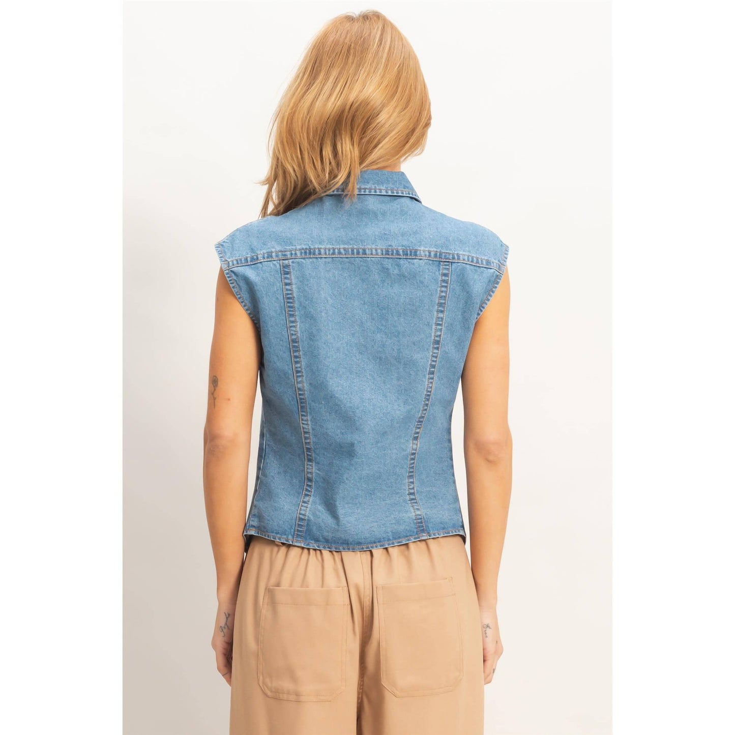 Shes Got it Denim Top