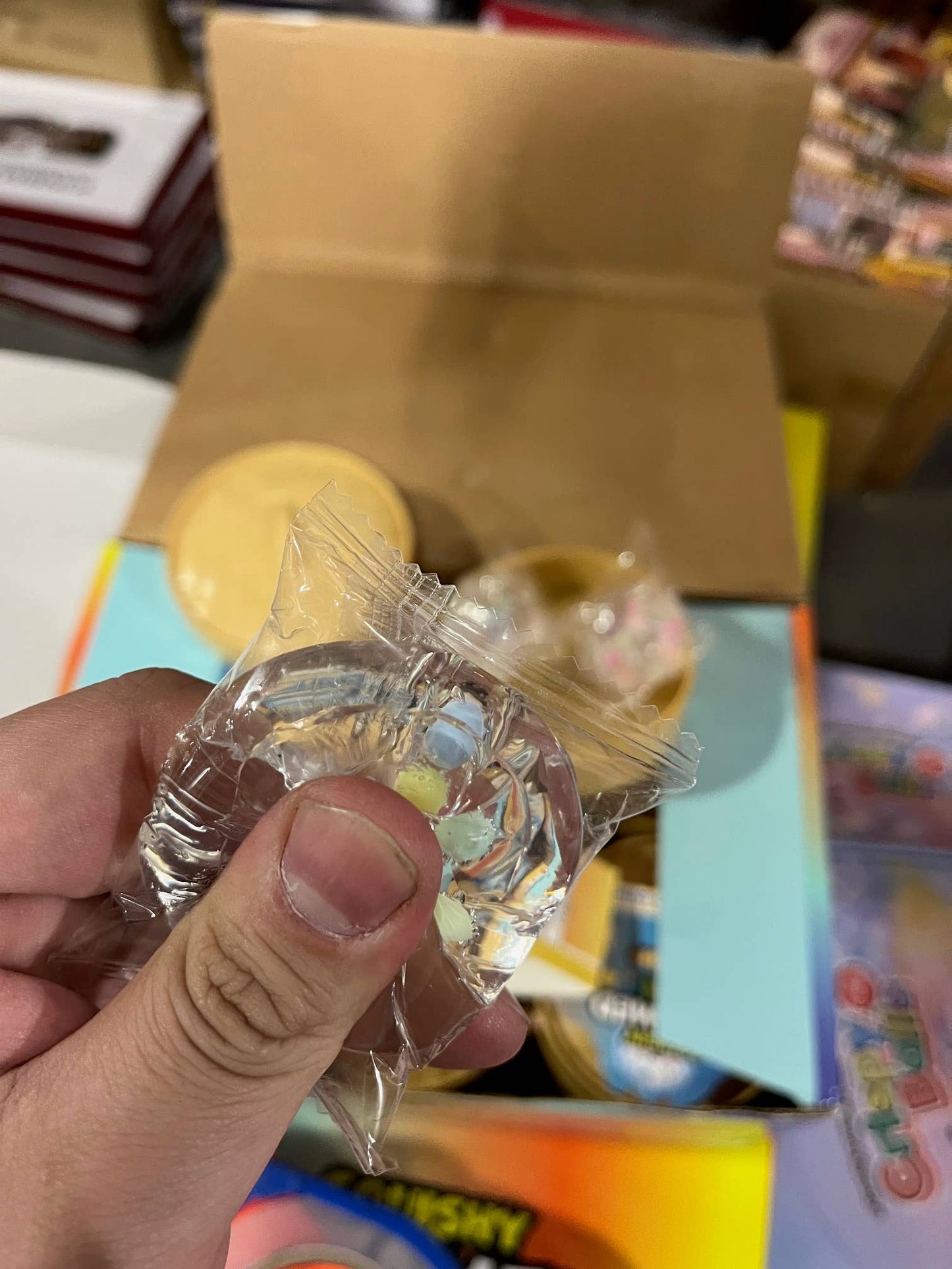3-in-1 Mini Clear Squishy Dumplings Toy; Trending; HOT; Bun