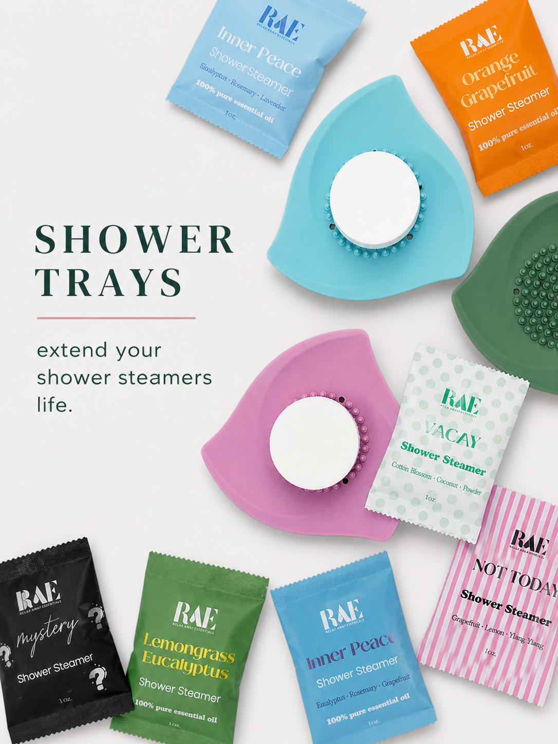 Shower Steamer Tray - Silicone 