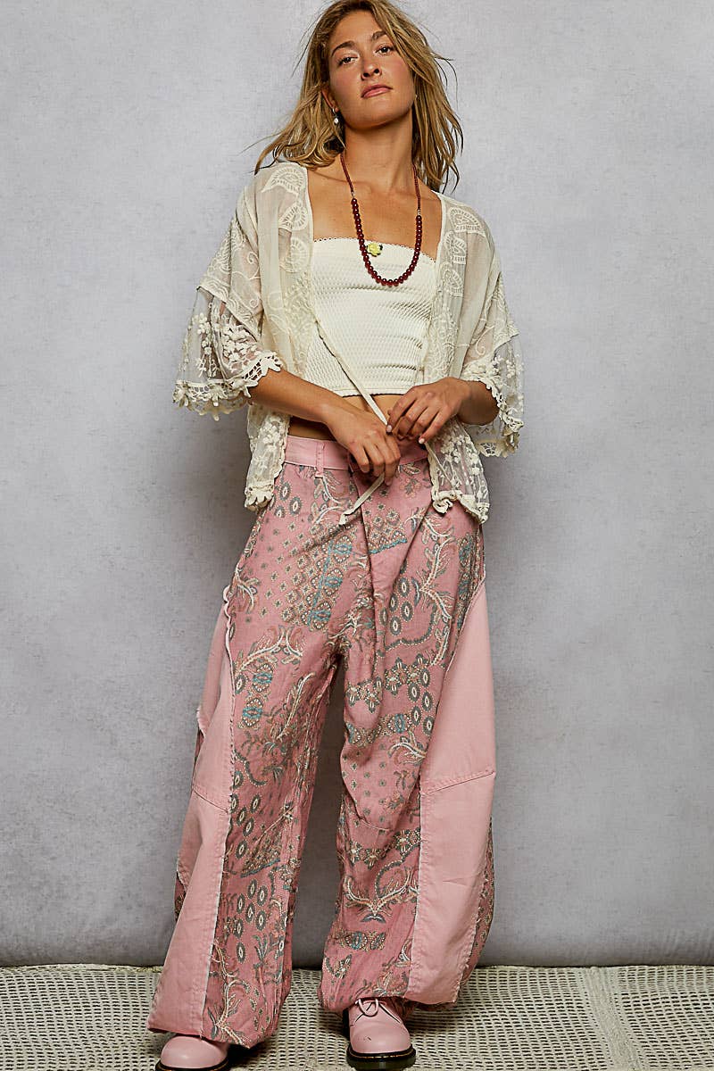 POL Solid Crochet Cardigan