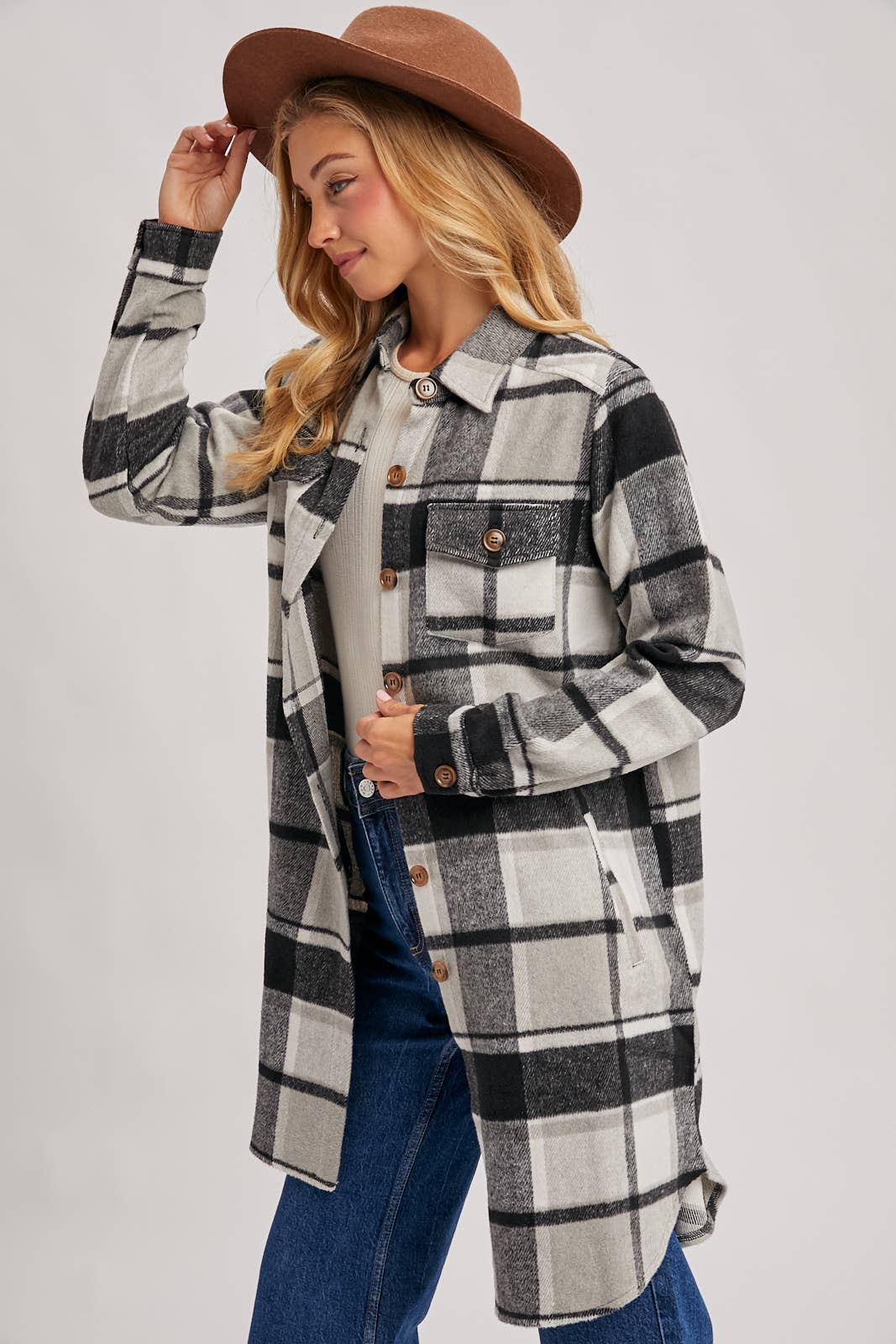 FLANNEL  PLAID SHACKET