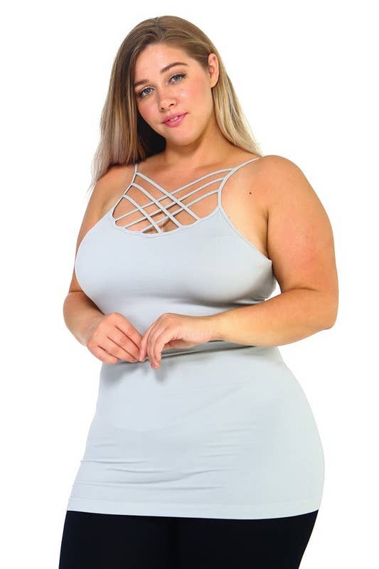 Yelete Curvy Seamless Triple Criss-Cross