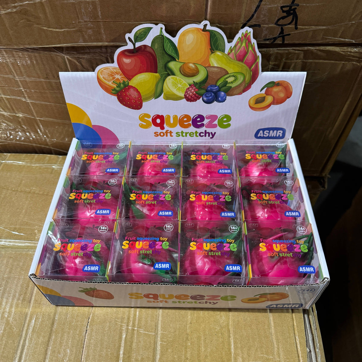 Crackling Crunchy Dragon Fruit Squishy
