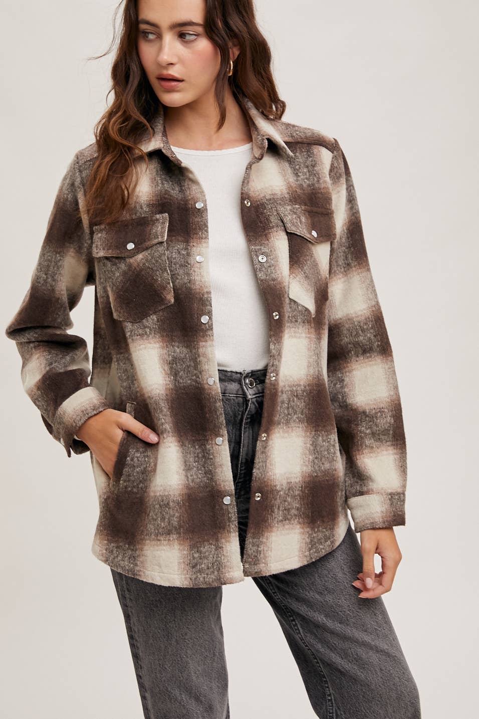 FLANNEL SHACKET W/ POCKETS