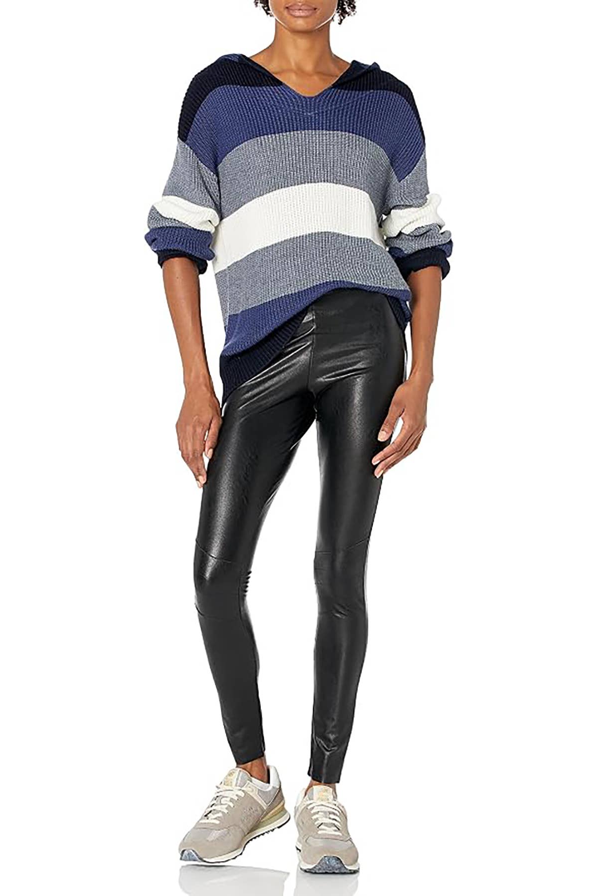 HARBOR STRIPE HOODIE SWEATER