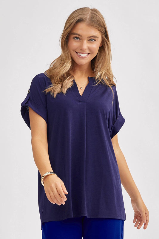Solid Soft Dolman Sleeve Top