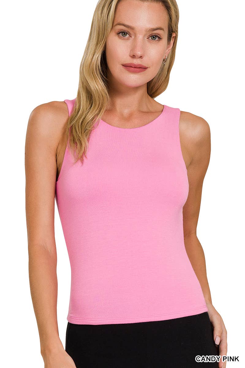 ', Premium Rayon Double Layered  Tank Top