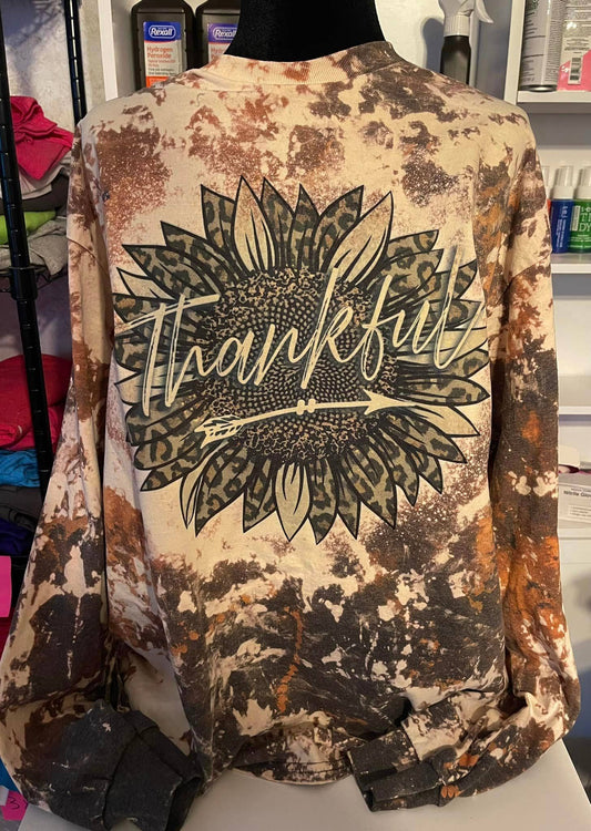 Thankful cowhide bleached long sleeve