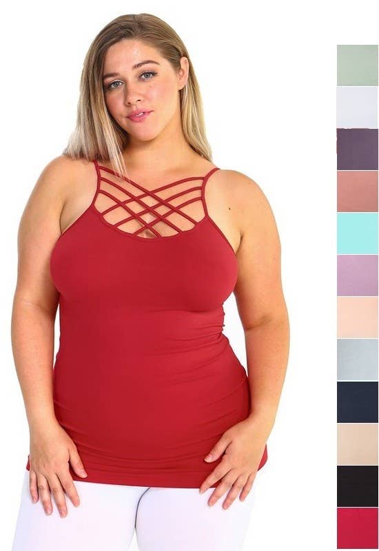 Yelete Curvy Seamless Triple Criss-Cross