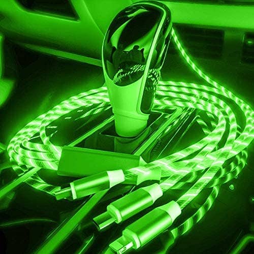 All In One Phone Charger-  Light Up Cable