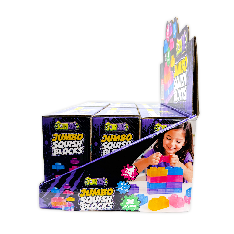 Fun Doh JUMBO Squish Blocks Building Sensory Toy