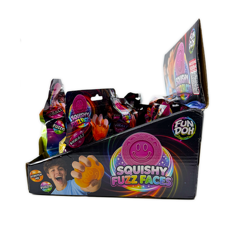 Fun Doh Fuzzy Face Squishy SHIPS OCT 20th