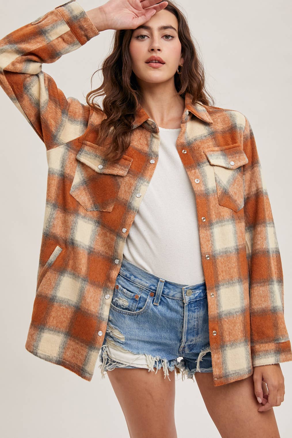FLANNEL SHACKET W/ POCKETS