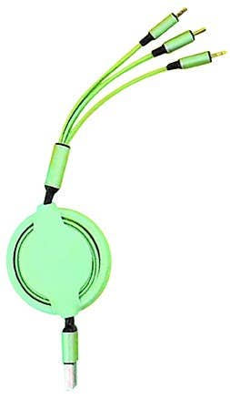 3in1 Retractable Charging Cable