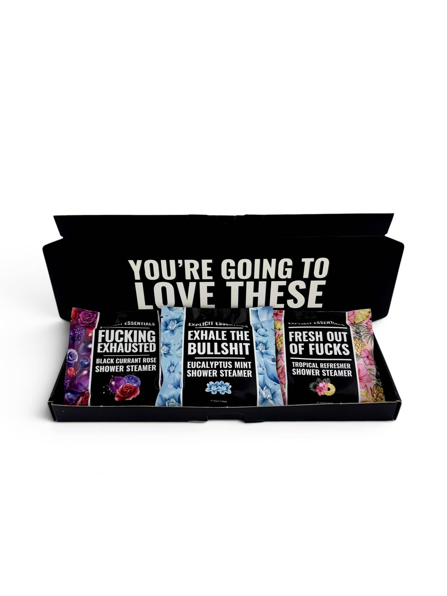 Shower EXPLICIT Steamer Gift Box Set