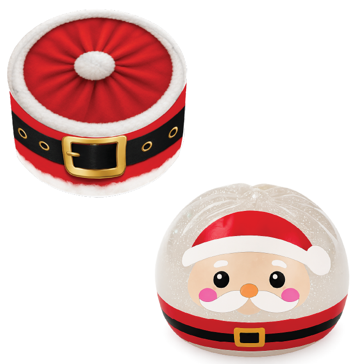 Fun Doh Christmas Dumpling Squishy Toy