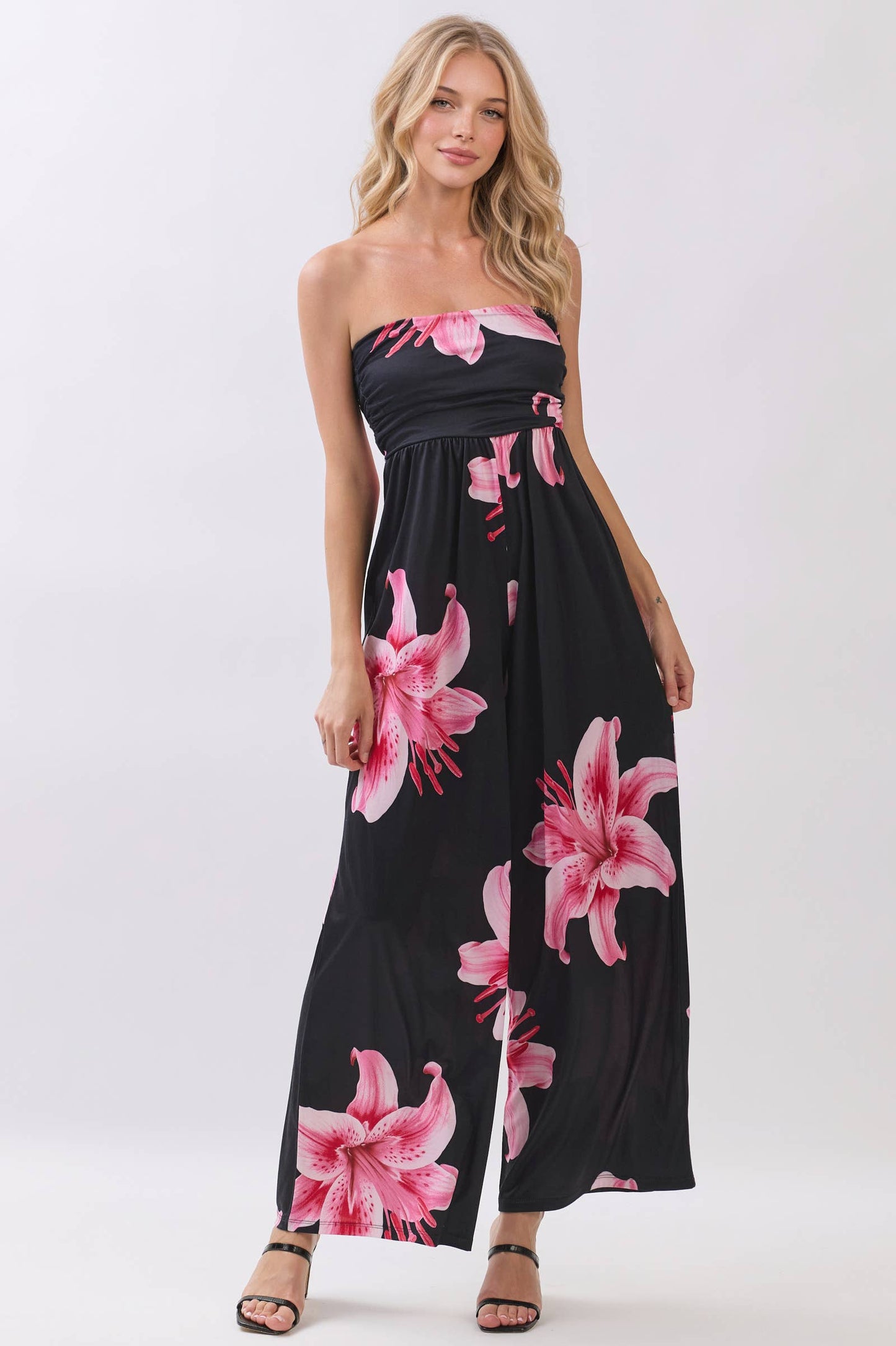 MS. LILLY STRAPLESS JUMPSUIT