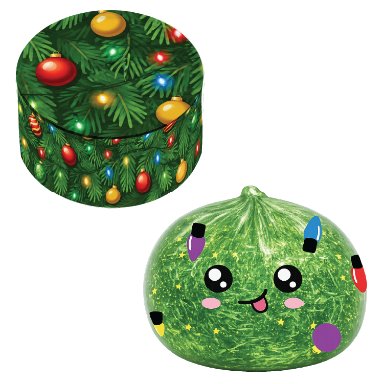 Fun Doh Christmas Dumpling Squishy Toy