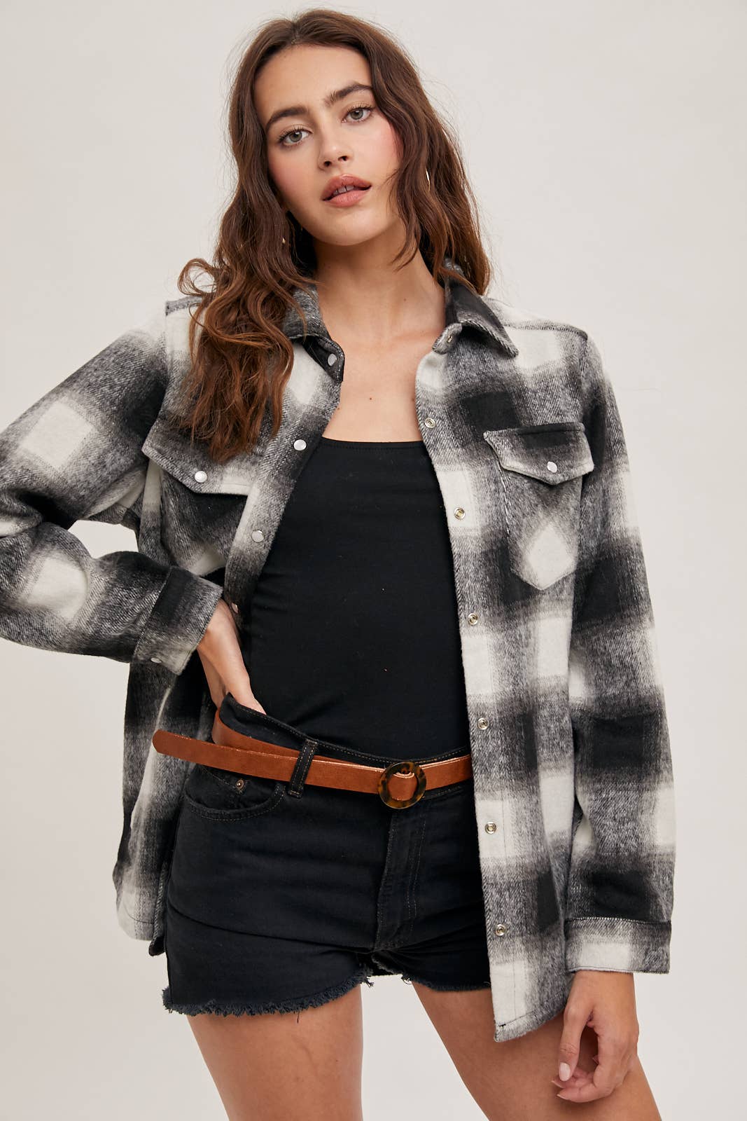 FLANNEL SHACKET W/ POCKETS