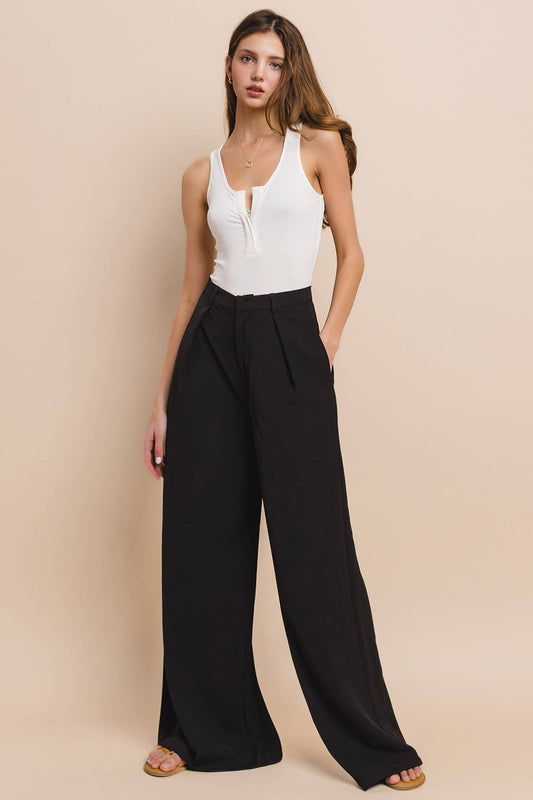 CASUAL WIDE LEG PANT