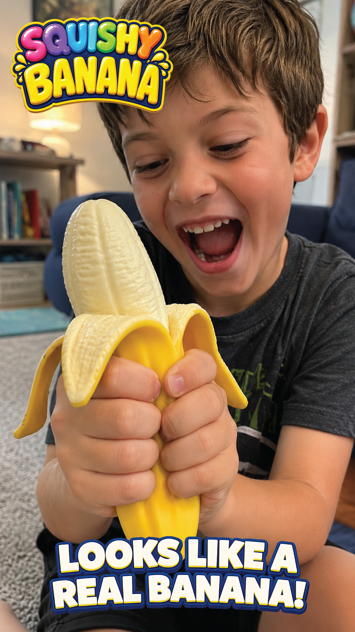 Fun Doh Banana Squishy Stress Relief